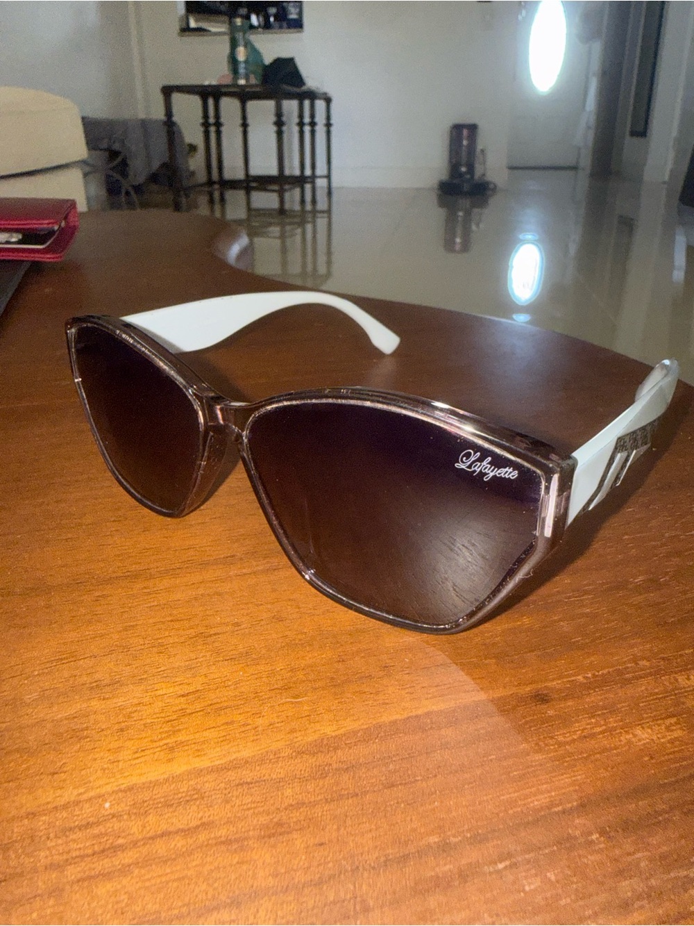 Christian Lafayette POLARIZED Sunglasses for Ladies WomenDriversgrayclear Frame